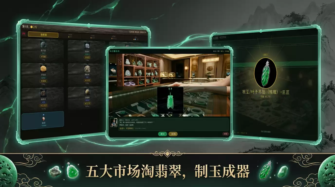 翡翠传奇：我有一家玉石店好玩吗 翡翠传奇：我有一家玉石店玩法介绍