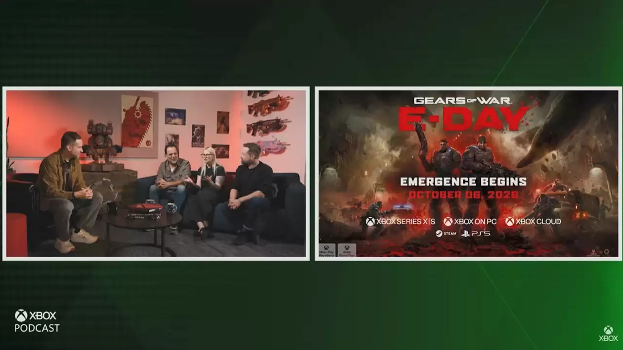 Xbox表示战争机器：事变日 PS5版并非最后一刻才取消：此前曾有带Logo的艺术图泄露