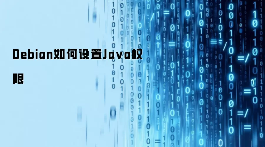 Debian怎么设置Java权限