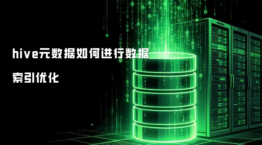 hive元数据怎样进行数据索引优化