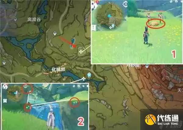 原神劫波莲最优采集路线详解_劫波莲采集路线