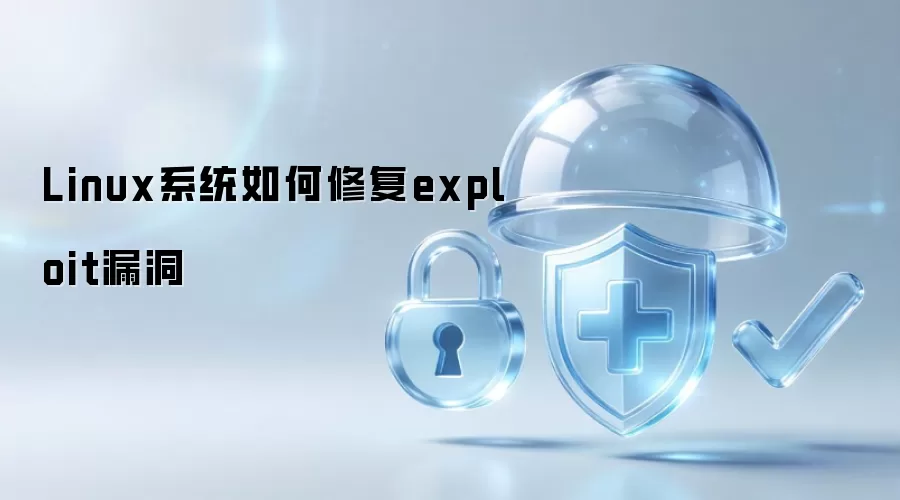 Linux系统怎样修复exploit漏洞