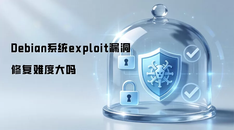 Debian系统exploit漏洞修复难度高吗