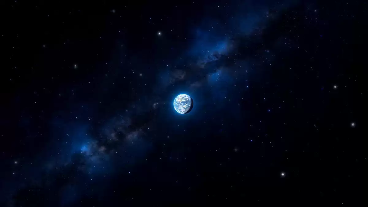 无缝一镜到底从太空到海滩