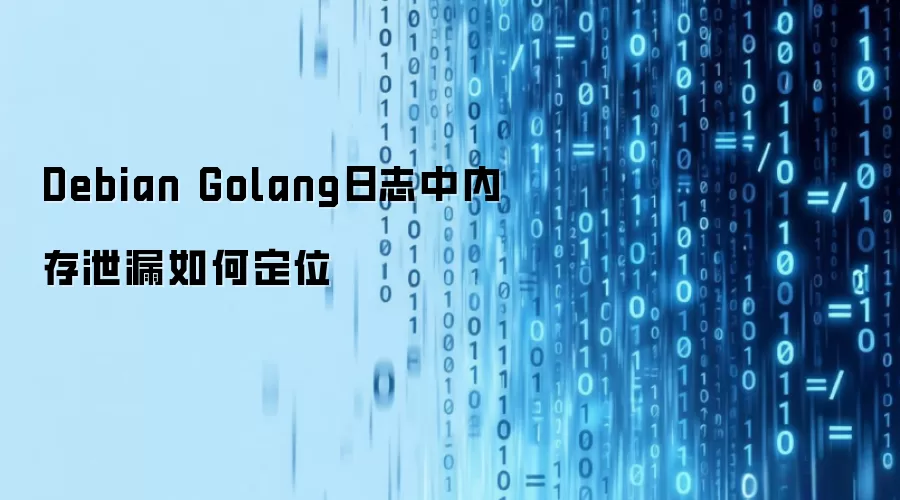 Debian Golang日志内内存泄漏如何定位