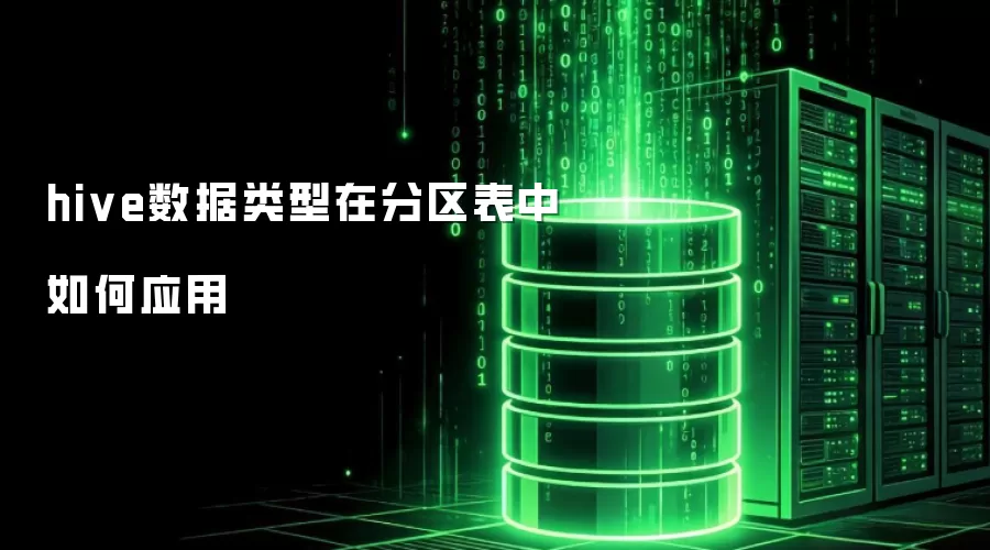 hive数据类型在分区表中的应用方式
