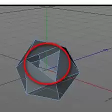 C4D物体如何删除特定面