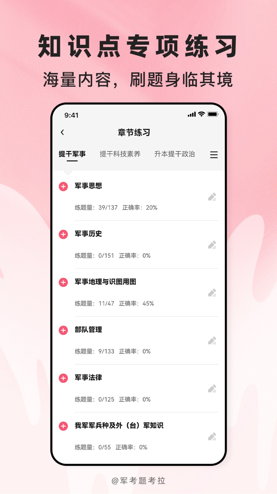 军考题考拉