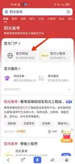 阳光高考怎样查历年录取分数