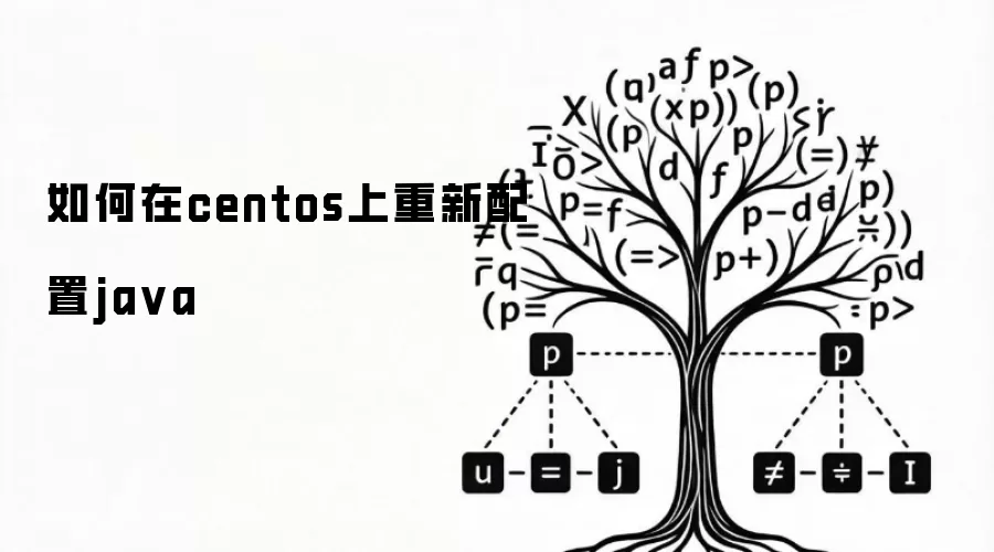 在centos上如何重新配置java