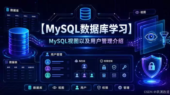 MySQL视图与用户管理全解析