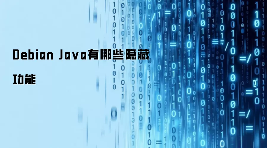 Debian Java隐藏功能有哪些