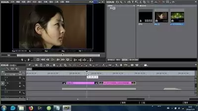 edius如何添加环转深处横管转场效果-edius添加环转深处横管转场效果的操作方法
