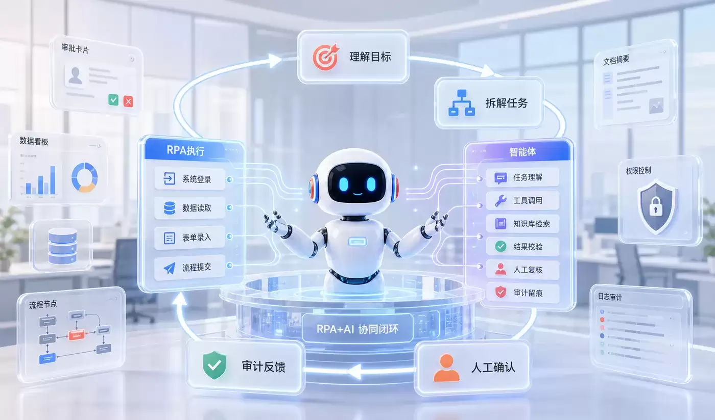拆解底层逻辑：RPA 与 AI 智能体的核心本质区别