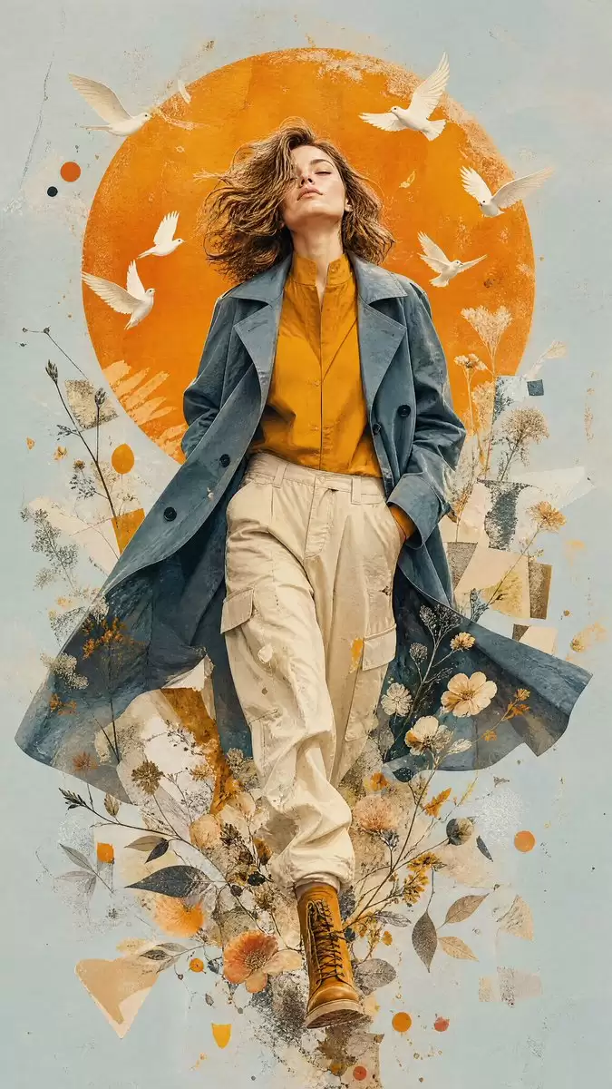 混合媒介插画编辑