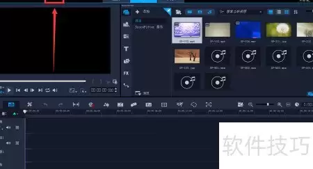预览窗口显示DV时间码的方法