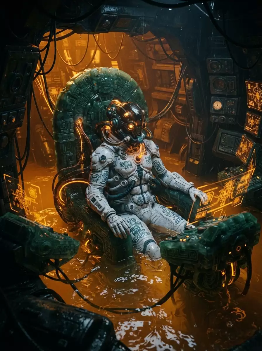 中美洲生物机械座舱
