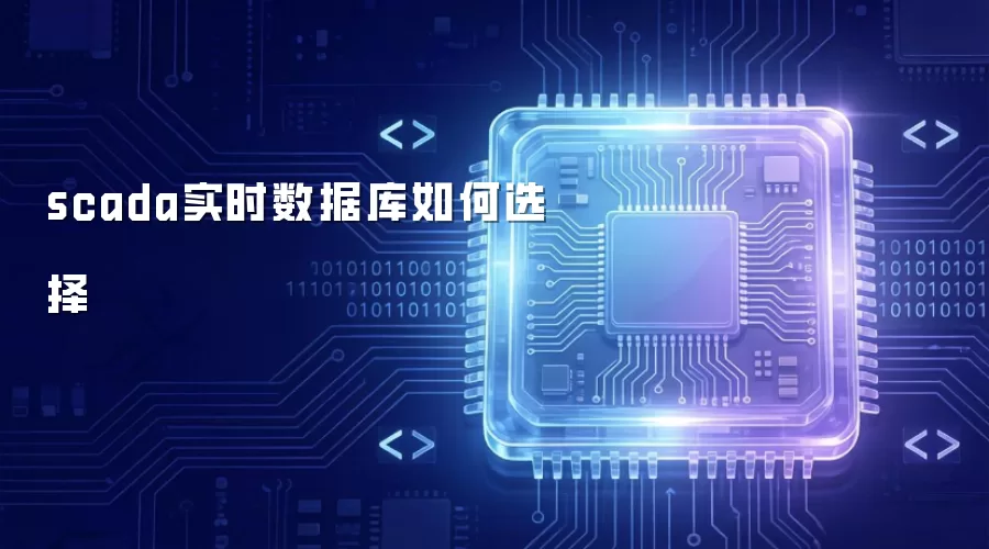 如何选择scada实时数据库