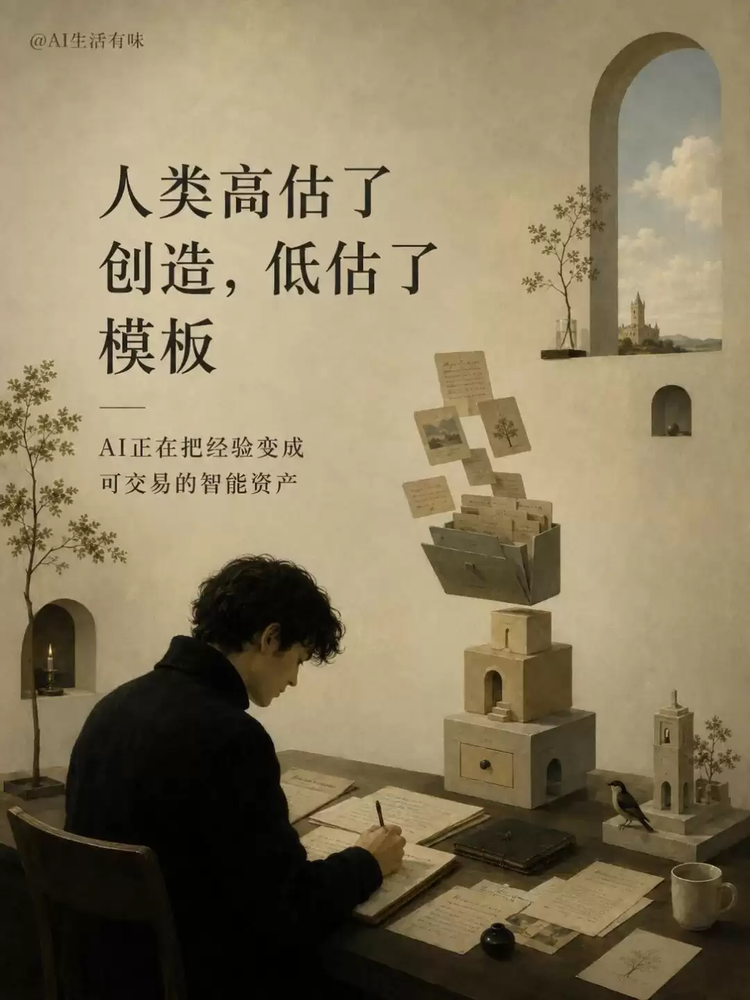 AI时代：最大的机会不是模型而是模板