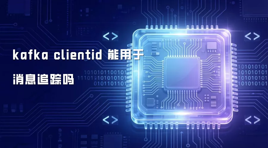 kafka clientid 能用于追踪消息吗