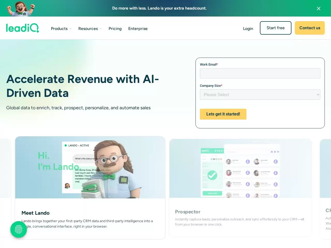 LeadIQ-LeadIQ是B2B销售工具