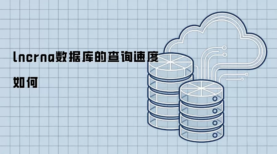 lncrna数据库的查询速度怎样