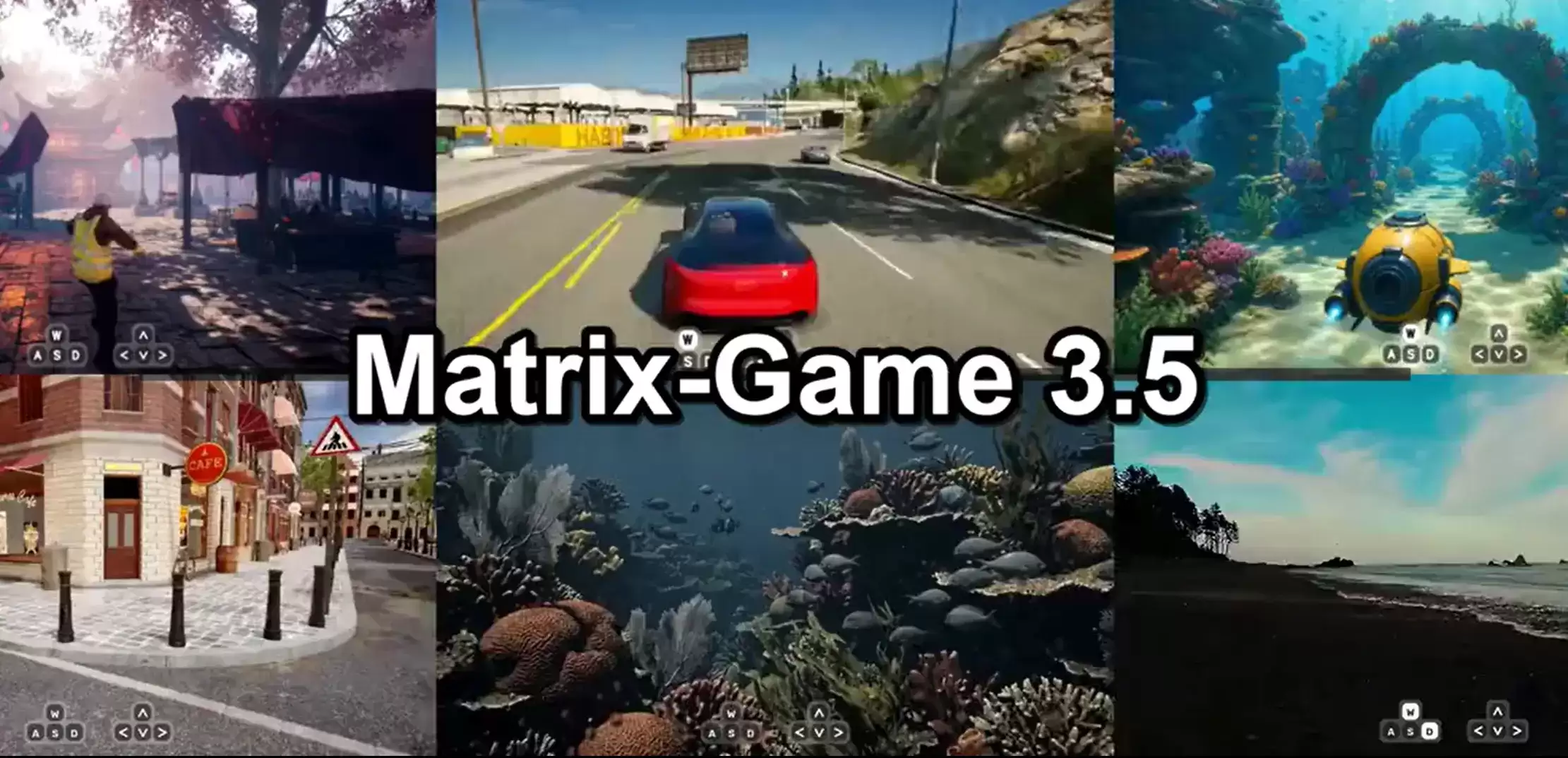 Matrix-Game 3.5 - 昆仑万维Skywork推出的实时交互世界模型