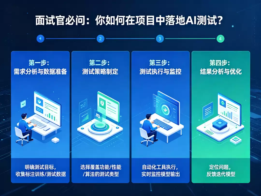 面试官必问：你怎么在项目中落地AI测试？