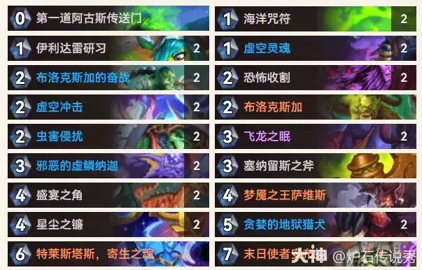 推荐炉石传说36.0.3虚空灵魂瞎卡组