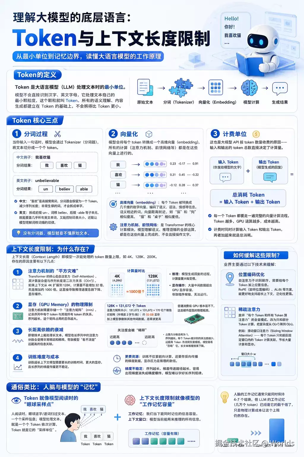 Token是什么？为什么大模型会有上下文长度的限制