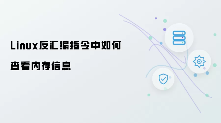 Linux反汇编指令中怎样检查内存信息