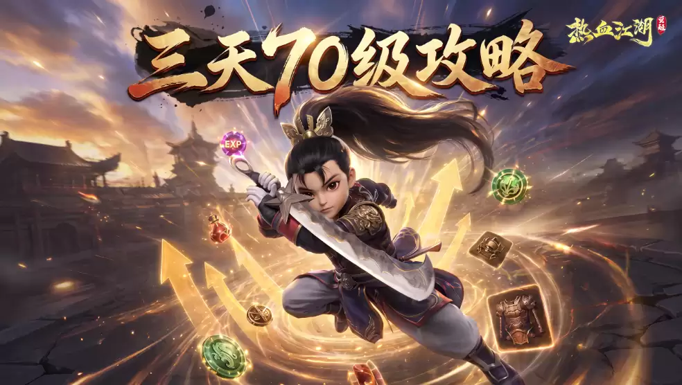 升级攻略 0氪也能三天70级？
