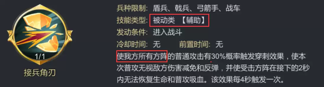 《大秦帝国》技能配置思路解析