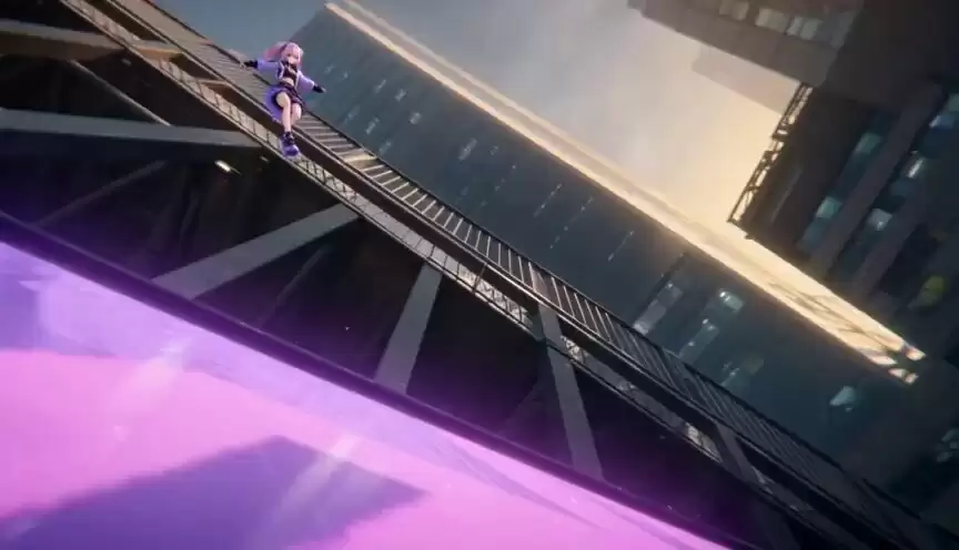 Cyberpunk Parkour Anime Script