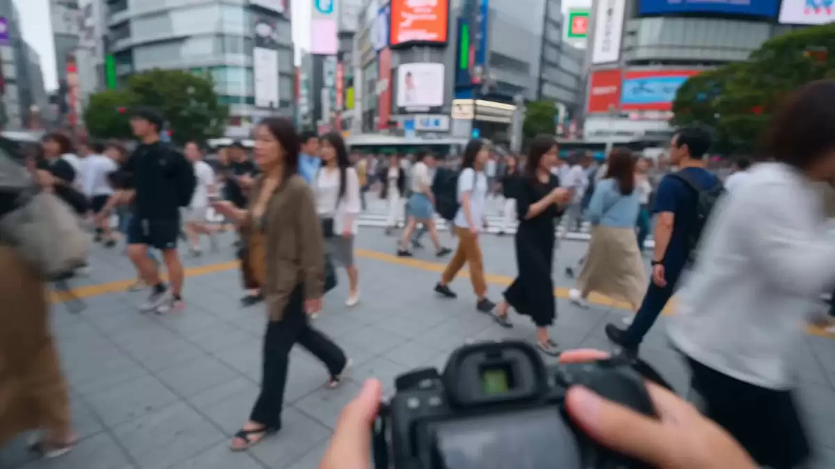 Street Photographer Shibuya Interaction