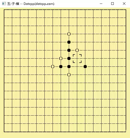 C语言实现五子棋游戏操作步骤及代码