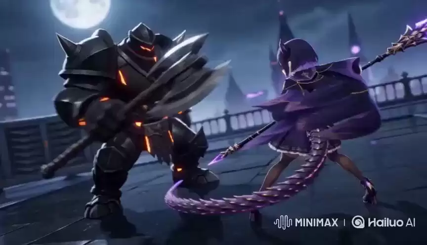 High-End 3D Toon Anime Action Prompt