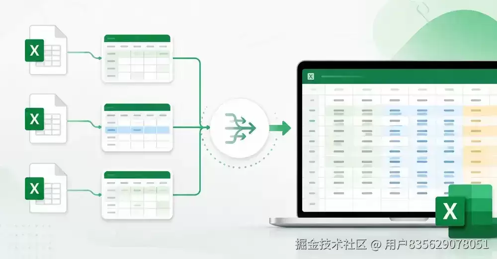 如何使用 Python 合并多个 Excel 文件