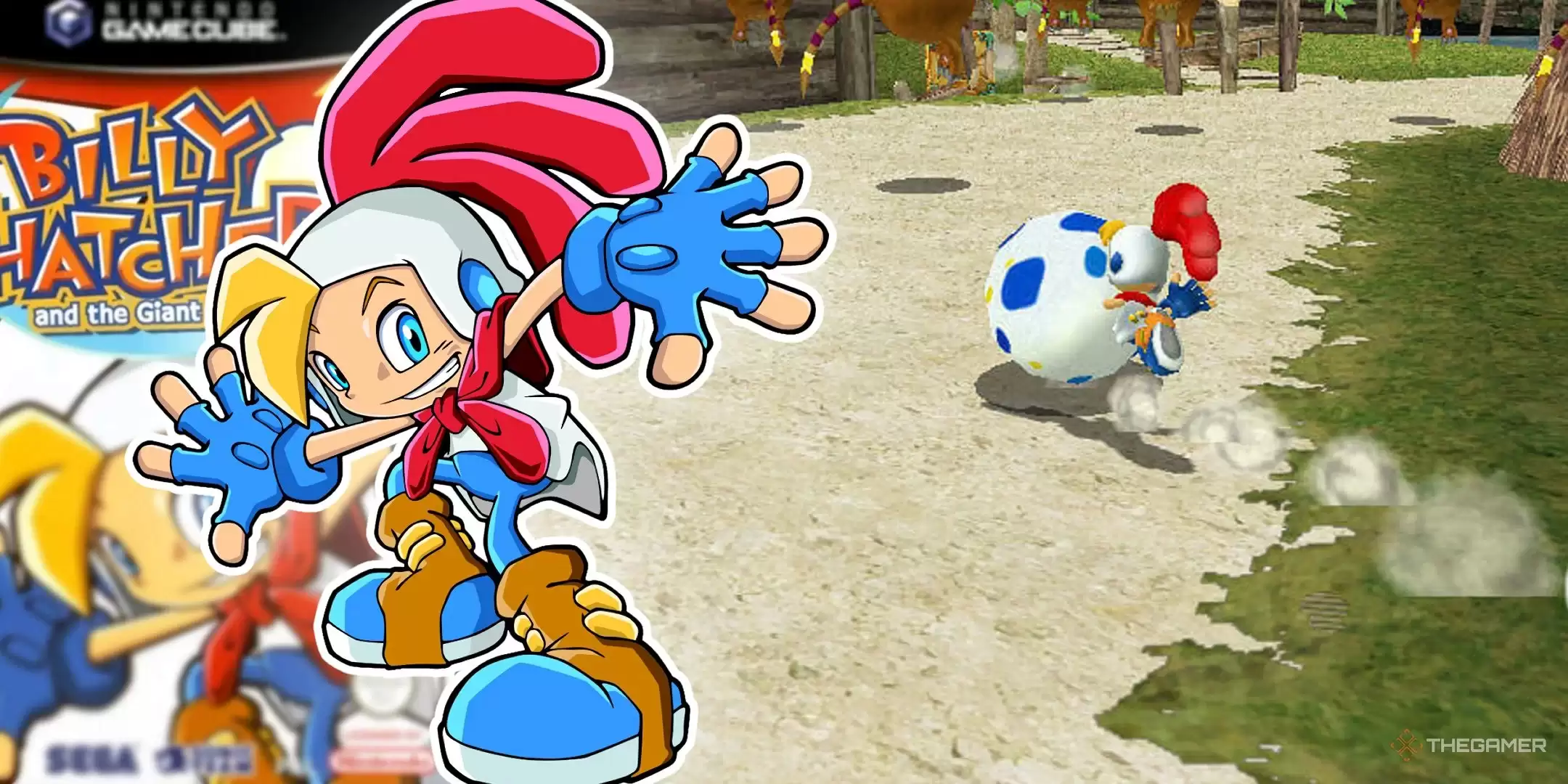 Sonic的联合创始人中裕司曾想把Sega的《Billy Hatcher and the Giant Egg》命名为“Giant C*ck”