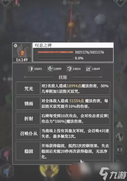 地下城堡4叹息之碑关卡分享 地下城堡4叹息之碑通关实用技巧