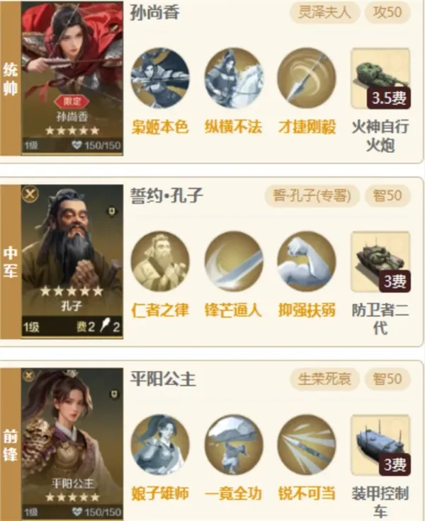 《世界启元》孔子传承队伍搭配推荐-实用阵容解析