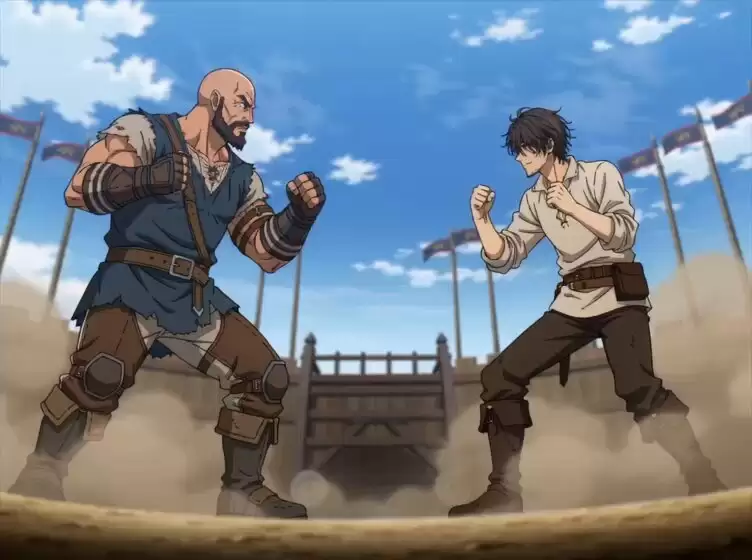 Comical Martial Arts Punch Scene
