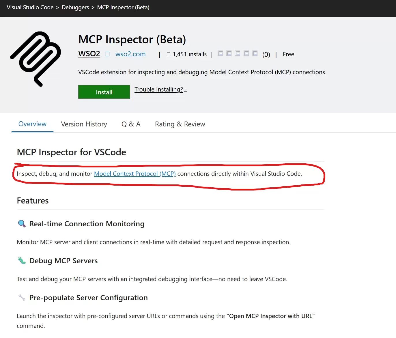 【Azure APIM】在VS Code中使用MCP Inspector 插件来调试MCP Server URL (三)