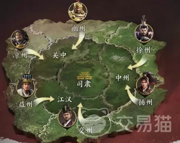 三国群英传策定九州群英并起剧本全势力特性详细说明