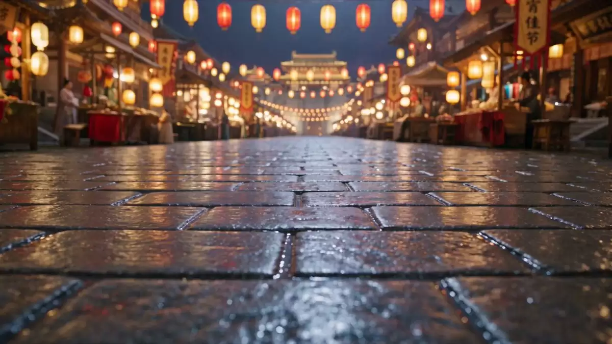 Night Market Magic Duel Cinematic