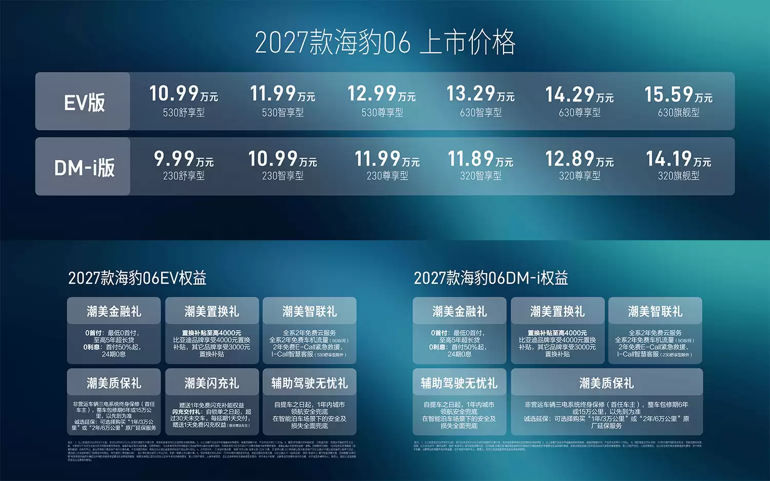 2027款比亚迪海豹06上市！12款车型可选 智能安全动力全面升级