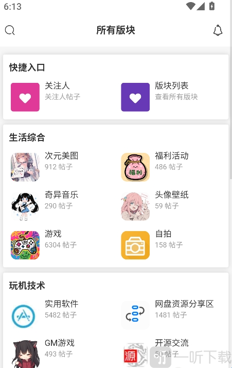 鹿谷社区4.1.2资源分类页面