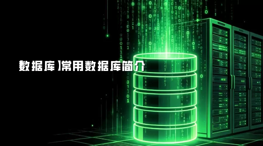 【数据库】常用数据库简介