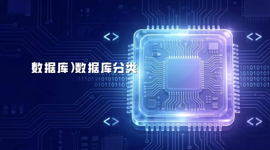（数据库）数据库分类