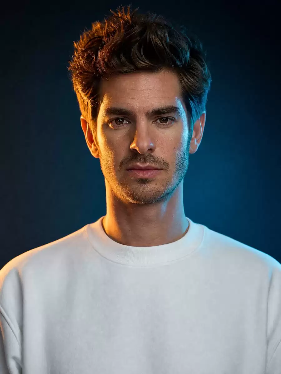 Cinematic Male Studio Portrait
